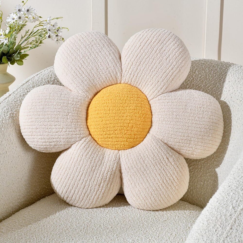 2774 Flower Shaped Pillows Cute Floor Pillows for Home Decor Accent Pillow